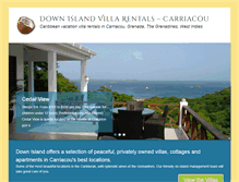 Tablet Screenshot of islandvillas.com